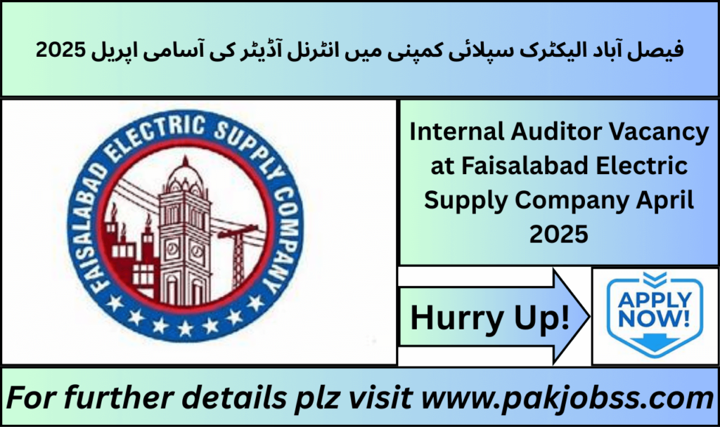 Internal Auditor Vacancy at FESCO – Apply Now